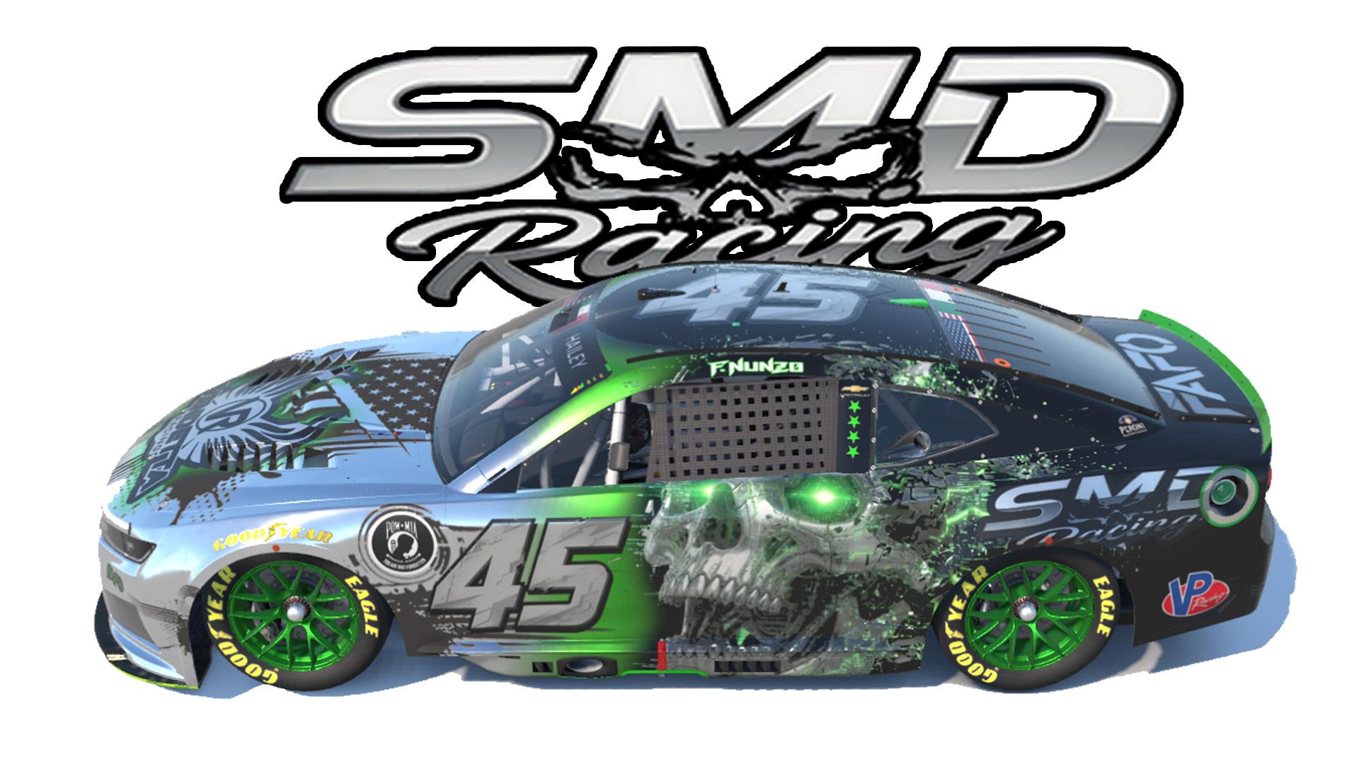 SMD Vendetta Racing - Commissioned Paint - Custom Number on the NASCAR Cup Series Next Gen Chevrolet Camaro ZL1
