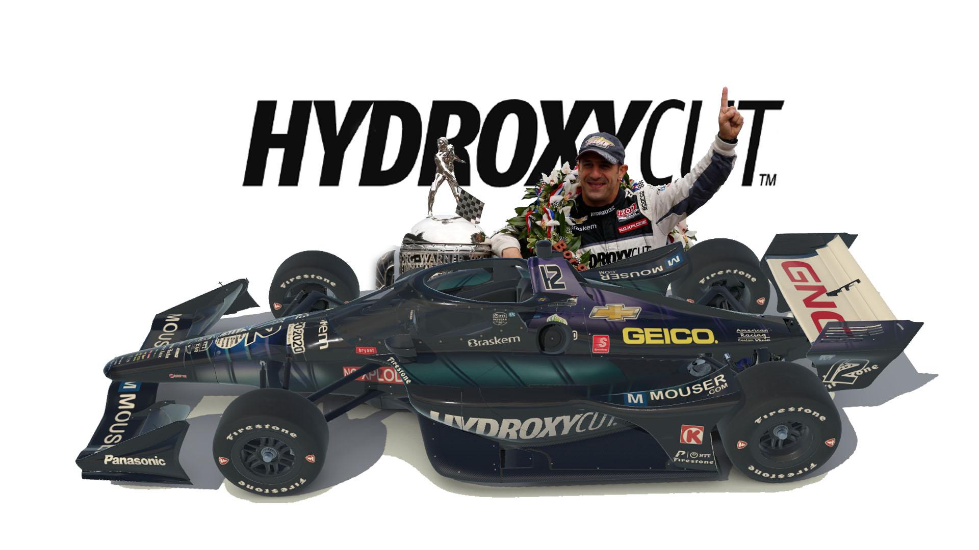 Tony Kanaan 2013 INDY 500 Champion - Hydroxycut, Geico, Circle K, GNC on the Dallara IR18