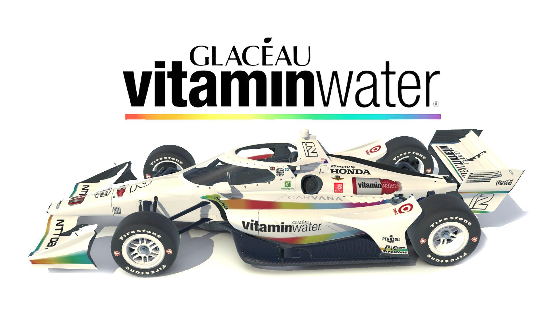 Vitamin Water Fictional Indy Car on the Dallara IR18