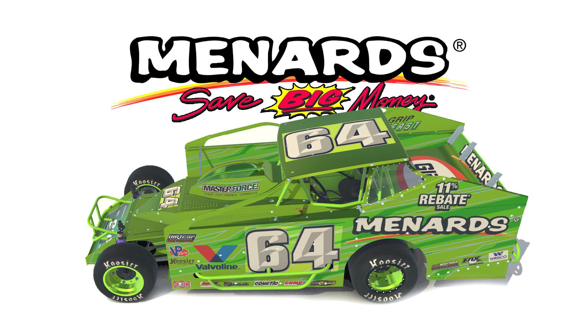 Menards Modified with Spec Map on the Dirt Modifieds