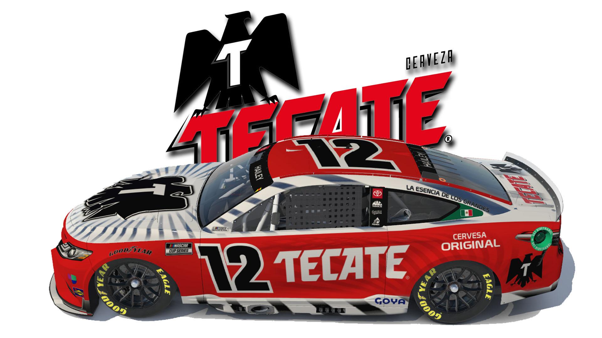 Tecate Next Gen Camery on the NASCAR Cup Series Next Gen Toyota Camry