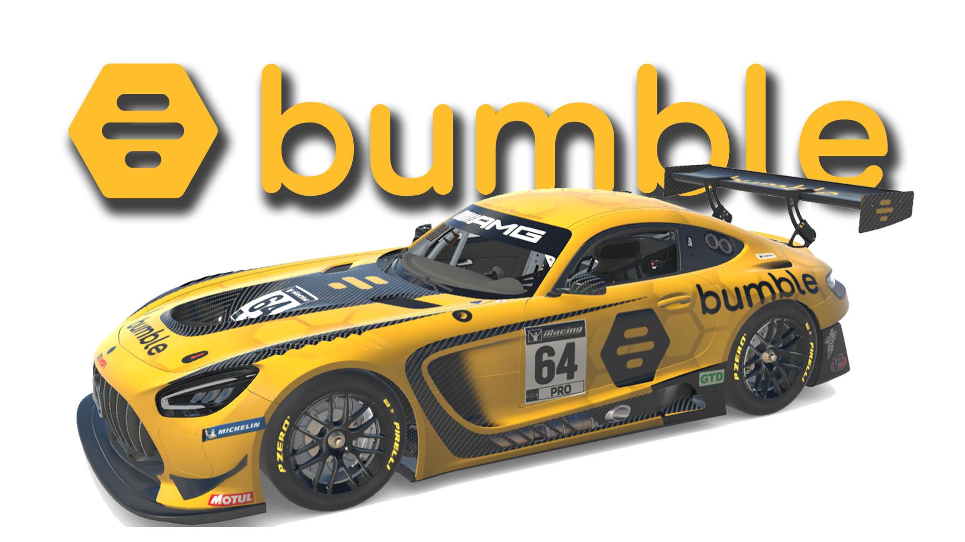 Bumble GT3 Mercedes AMG 2020 on the Mercedes-AMG GT3 2020