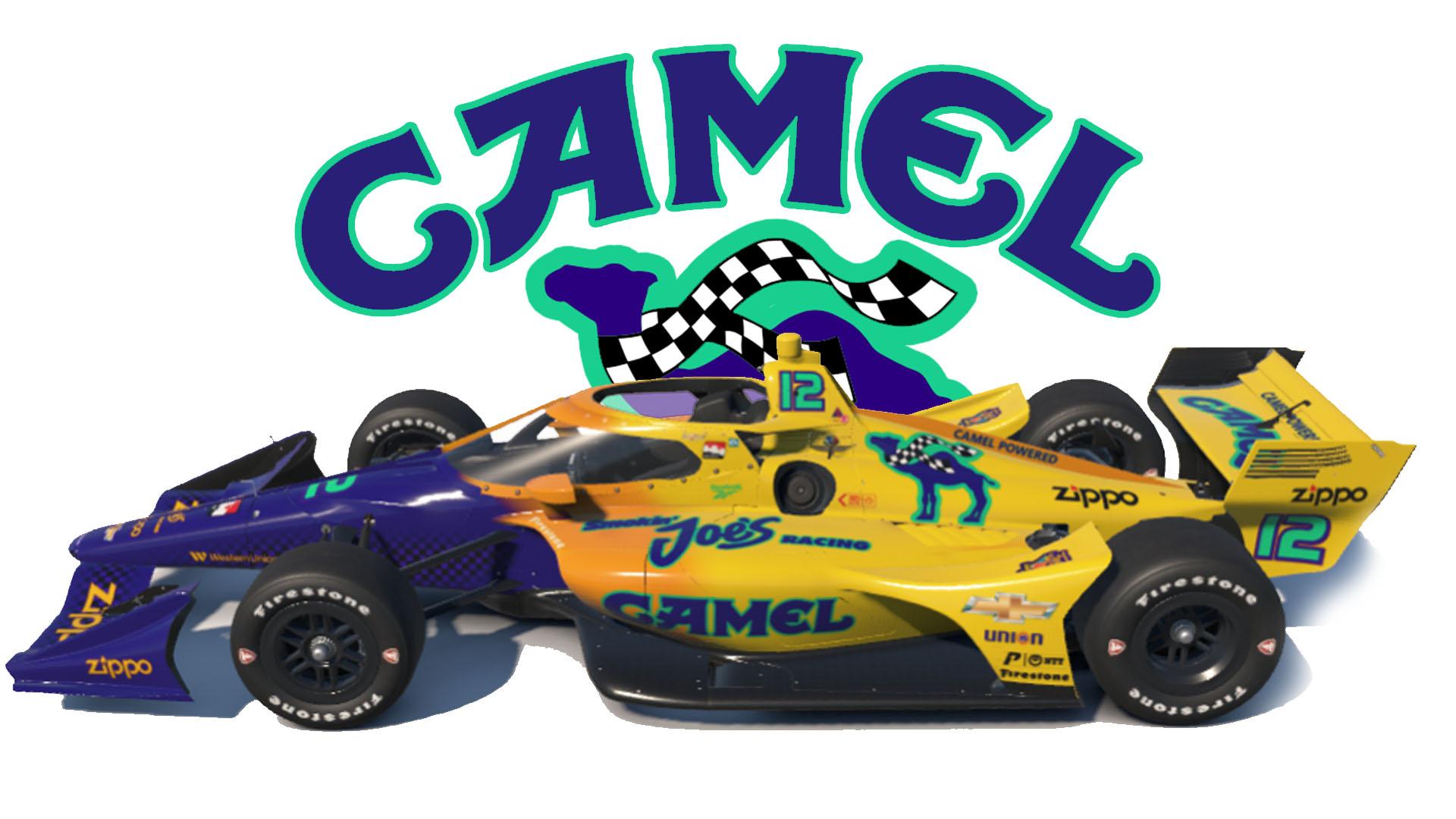 Camel Smokin Joes Racing on the Dallara IR18