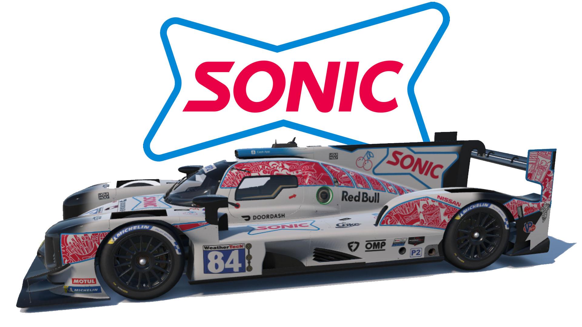 Sonic Drive Thru Themed LP2 on the Dallara P217