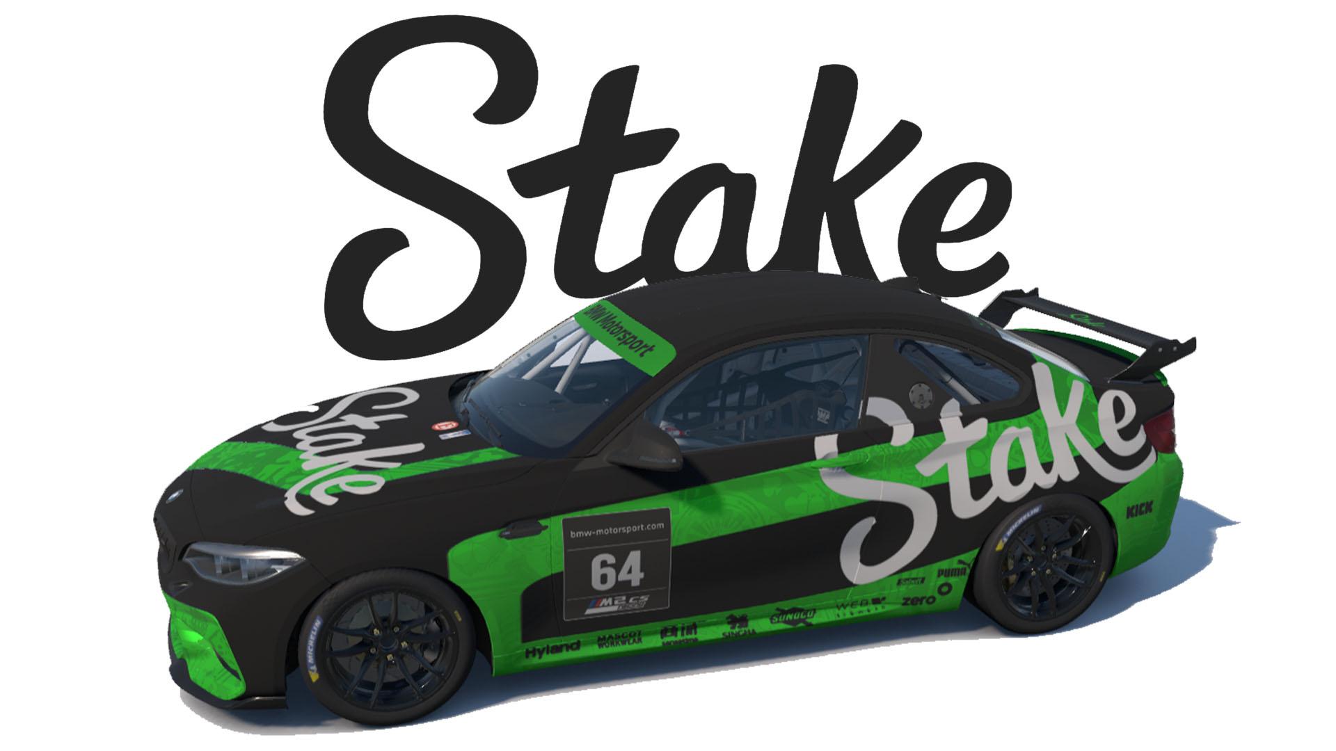 Stake / Kick BMW on the BMW M2 CS Racing (F87) - 2020