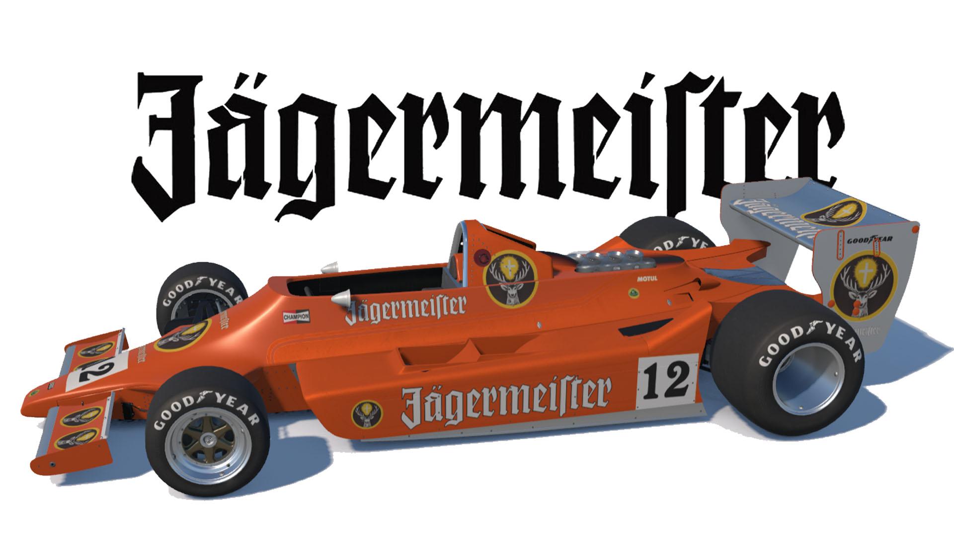 Jagermeister - 79 Lotus on the Lotus 79