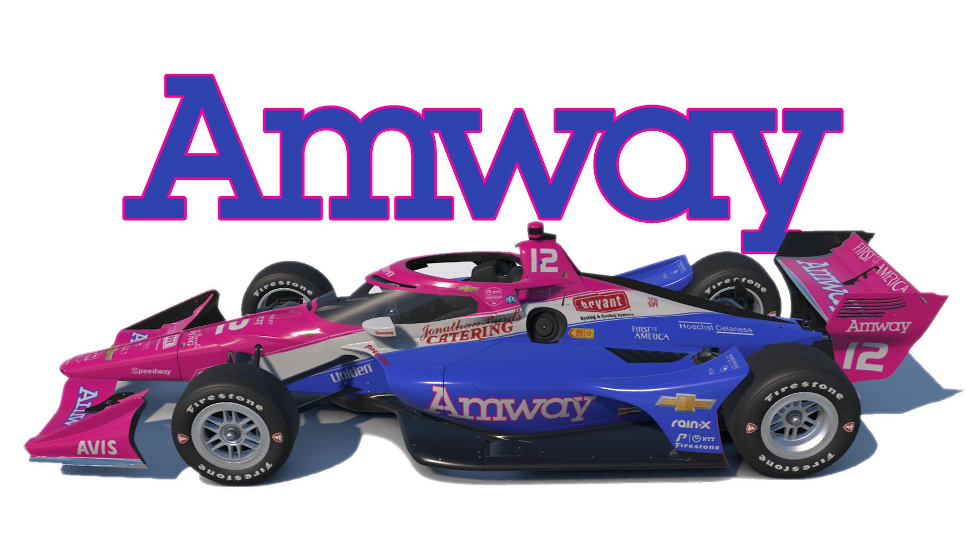 Amway - 90s Scott Brayton on the Dallara IR18