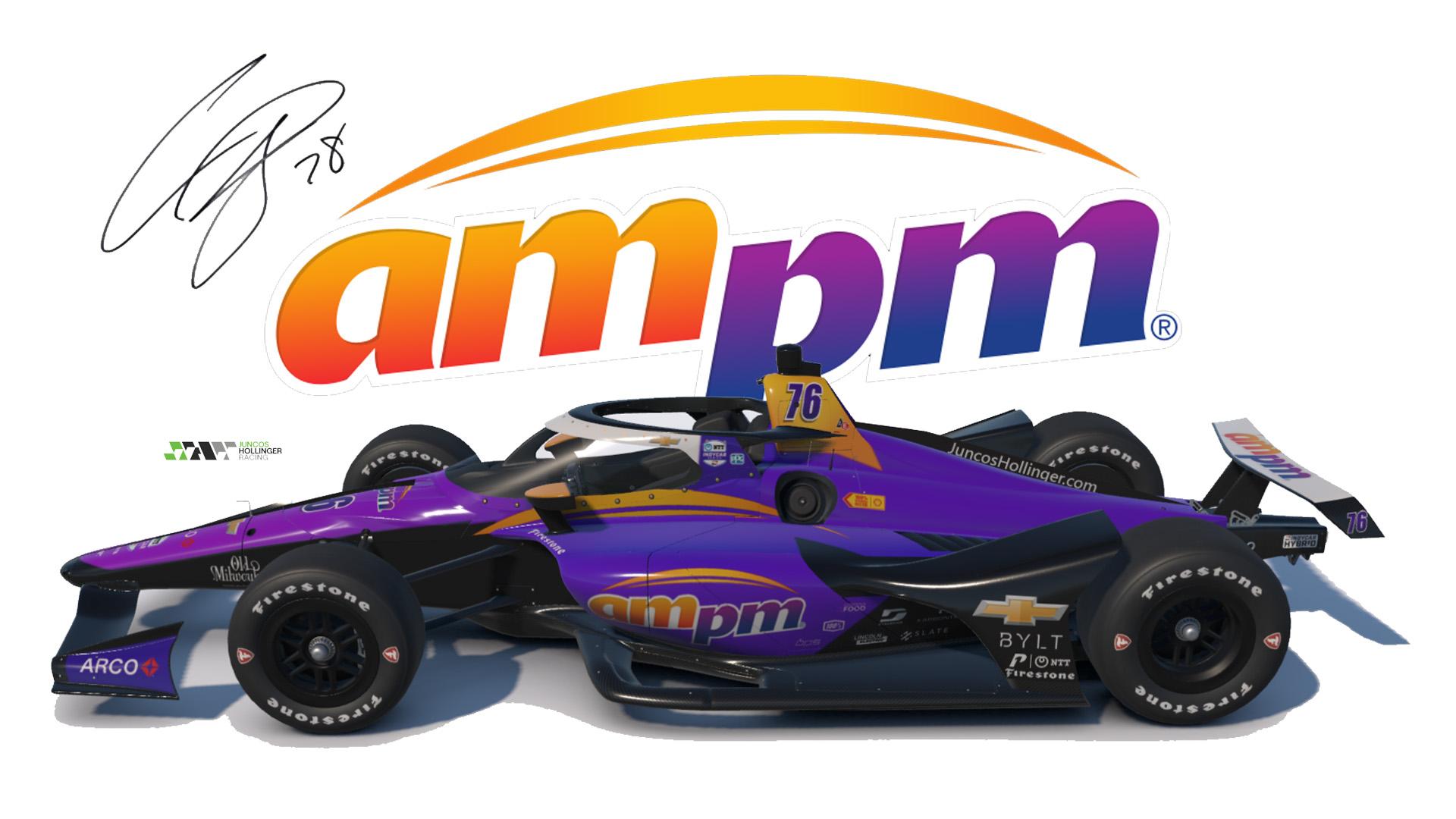 AM/PM Conor Daly - 2025 Indy 500 car on the Dallara IR18